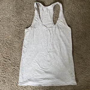 Lululemon Gray Racerback Tank Top